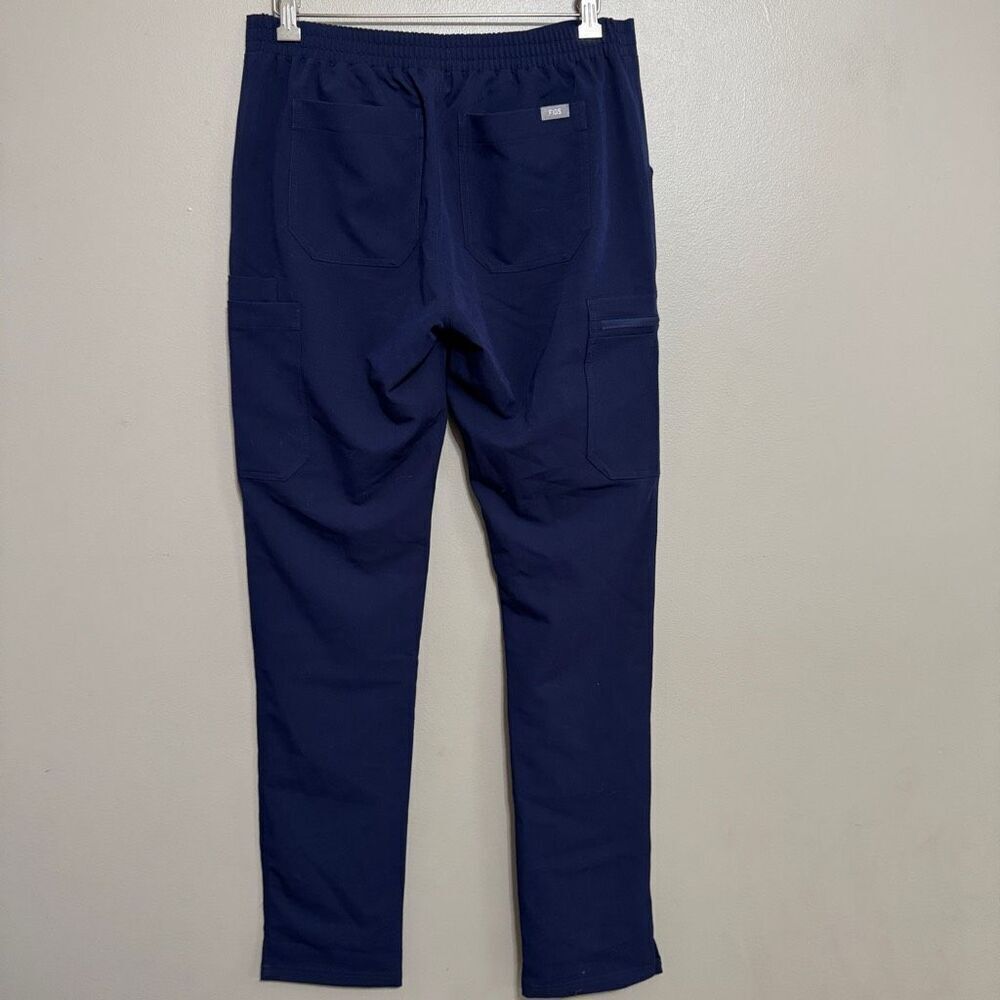 Figs high waisted Yolo navy women’s scrub pants size small tall - Picture 2 of 7